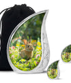Bunny Rabbit Memorial Urn - Beautifully Designed Keepsake Urns For Pet