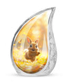Golden Bunny Cremation Urns For Human Ashes For Mom and Dad