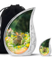 Bucolic Bunny Meadow - Rabbit Urns Large Funeral Large Urns For Ashes