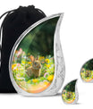 Bucolic Bunny Meadow - Rabbit Urns Large Funeral Large Urns For Ashes