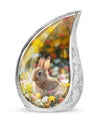 Bunny Engravable Urns For Human Ashes - Rabbit Large Cremation Urns