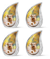 terrier Frolic Dog Memorial Urn - Dog Urns Funeral Large Cremation Urns