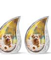 terrier Frolic Dog Memorial Urn - Dog Urns Funeral Large Cremation Urns