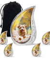 terrier Frolic Dog Memorial Urn - Dog Urns Funeral Large Cremation Urns