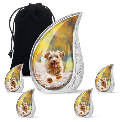 Personalized Dog Cremation Urn for Pet Ashes - Yatskia