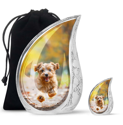 Personalized Dog Cremation Urn for Pet Ashes - Yatskia