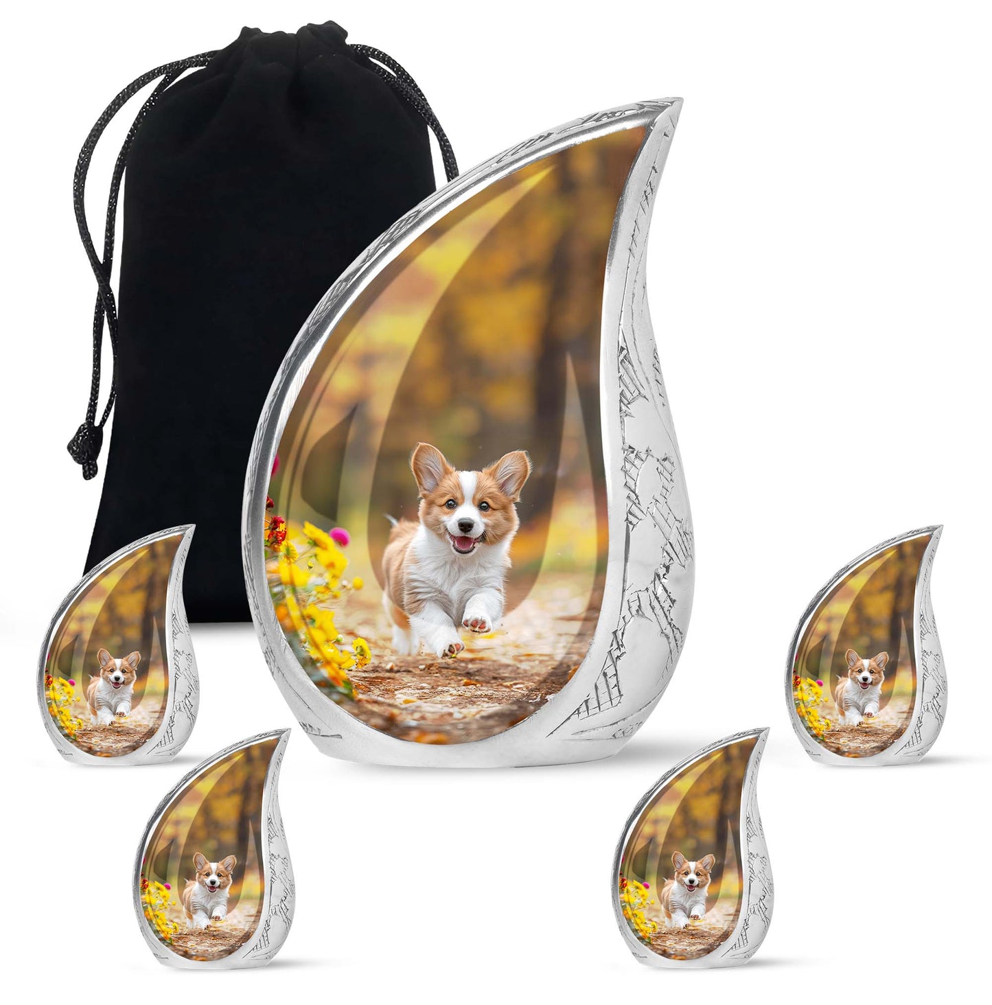 Personalized Dog Cremation Urn for Pet Ashes - Yatskia