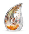 Cockapoo Pup Memorial Urn - Dog Urns Funeral Large Cremation Urns For Ashes