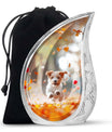 Cockapoo Pup Memorial Urn - Dog Urns Funeral Large Cremation Urns For Ashes