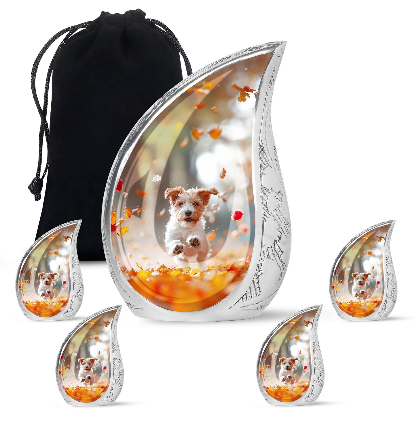 Personalized Dog Cremation Urn for Pet Ashes - Yatskia