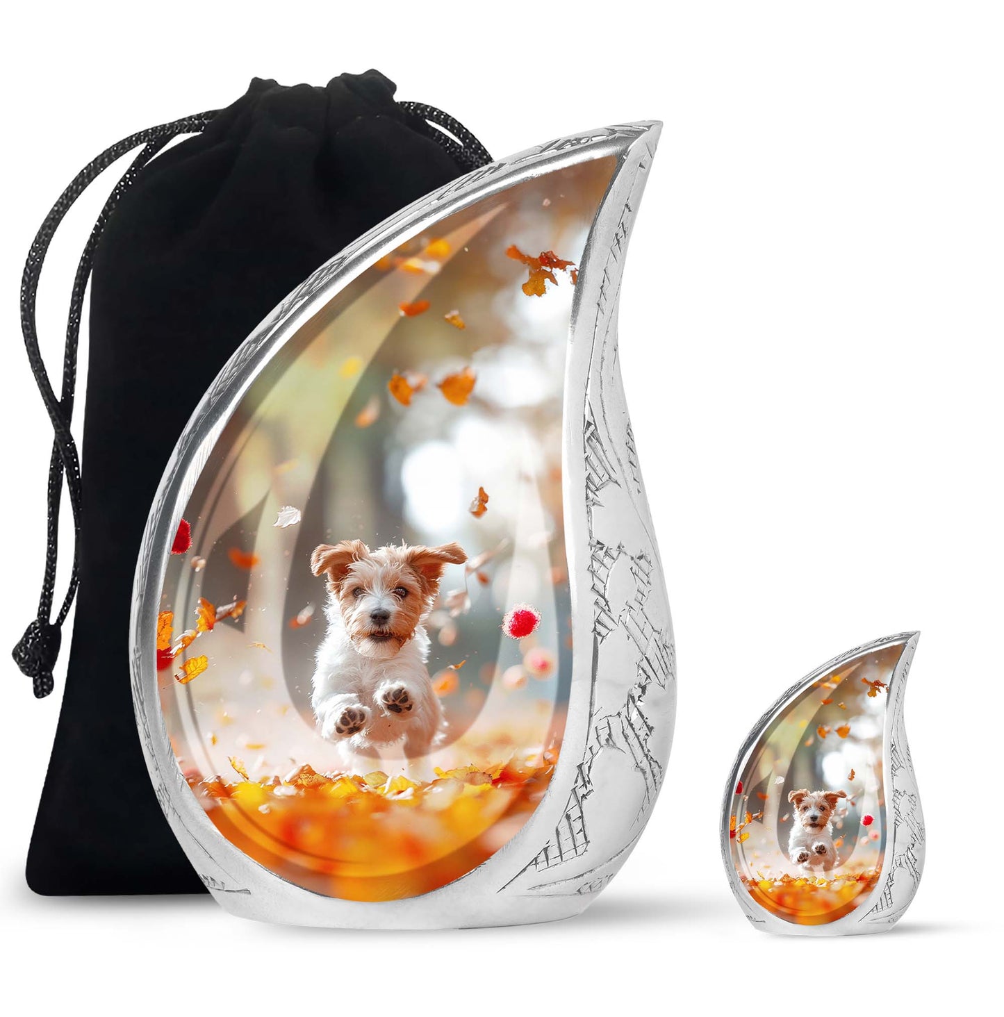 Personalized Dog Cremation Urn for Pet Ashes - Yatskia