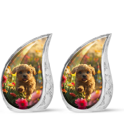 Personalized Dog Memorial Urn for Pet Ashes - Yatskia