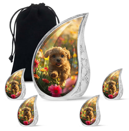 Personalized Dog Memorial Urn for Pet Ashes - Yatskia