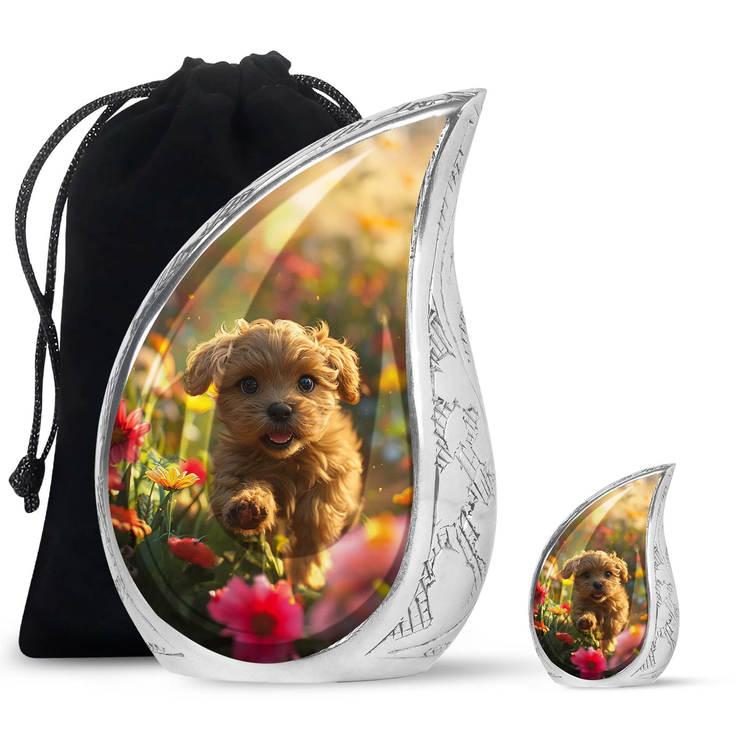 Personalized Dog Memorial Urn for Pet Ashes - Yatskia
