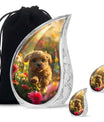 Golden Cockapoo Memorial Urn - Dog Large Urn Perfect Memorials For Pet