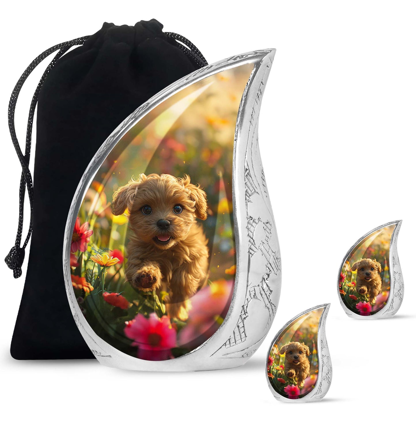 Personalized Dog Memorial Urn for Pet Ashes - Yatskia