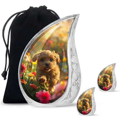 Personalized Dog Memorial Urn for Pet Ashes - Yatskia