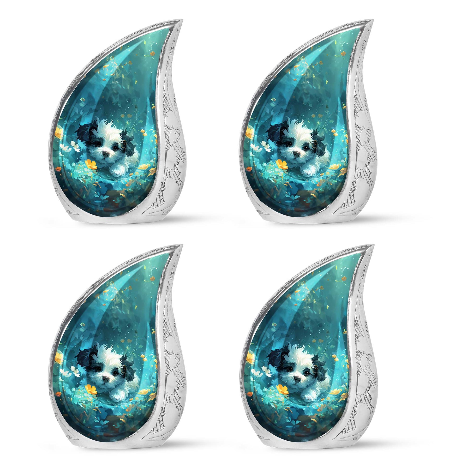 Shih Tzu Urn For Pet Dog Memorial - Cremation Urns For Pet Ashes