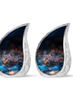Cosmic Dragonfly Dance Urns - Dragonfly Urns for Large Funeral Urns