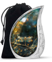 Amber Dragonfly Ashes Urn For Women - Large & keepsake Urns For Female