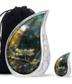 Amber Dragonfly Ashes Urn For Women - Large & keepsake Urns For Female