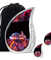 Cosmic Bunny Rabbit Memorial Urn - Funeral Cremation Urn For Ashes