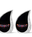 Nebula Dragonfly Urns for Ashes - Black Cremation Urns For Women