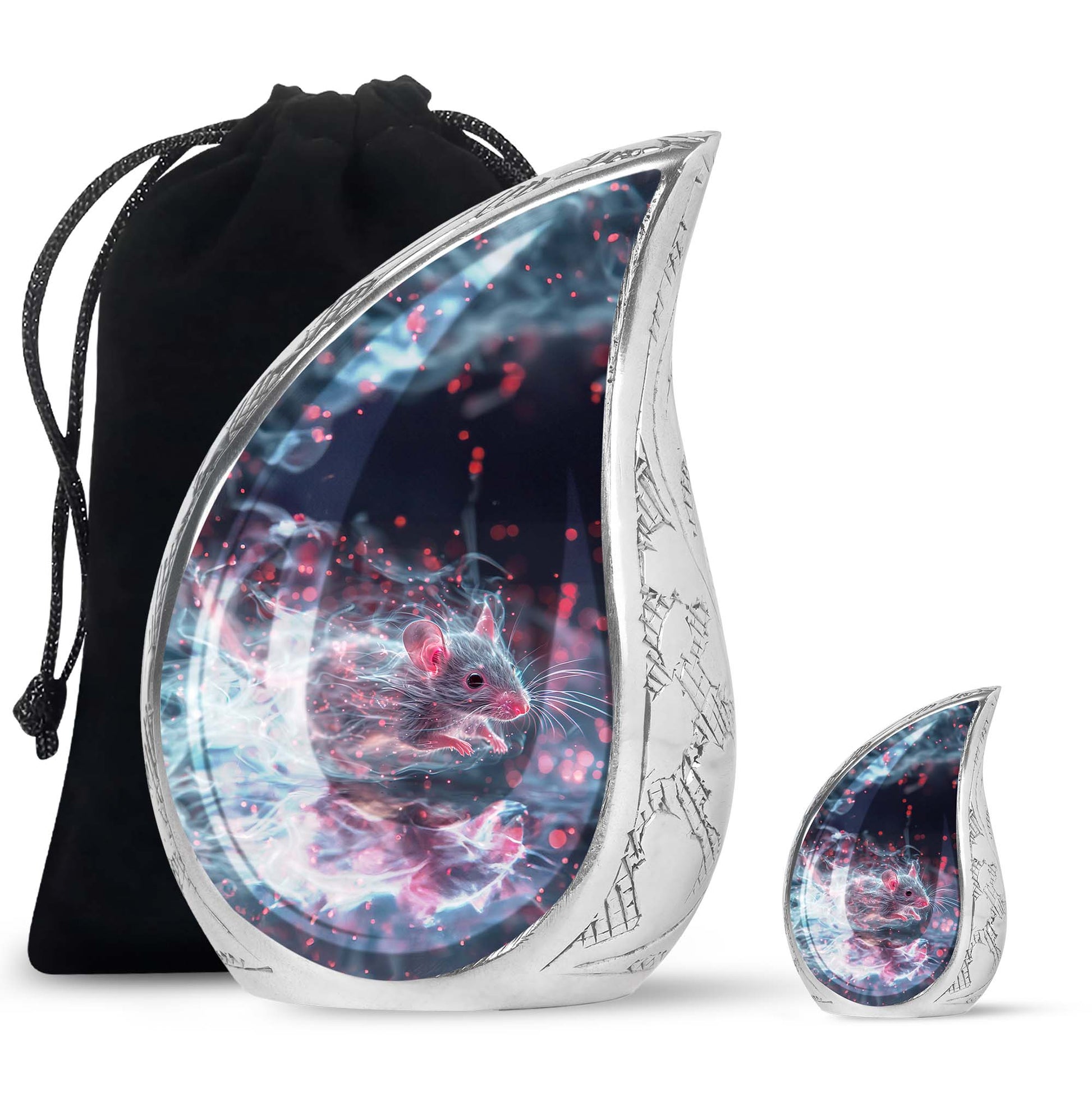 Mystical Nebula Mouse Urn - Mouse Urn Memorial For Men And Women