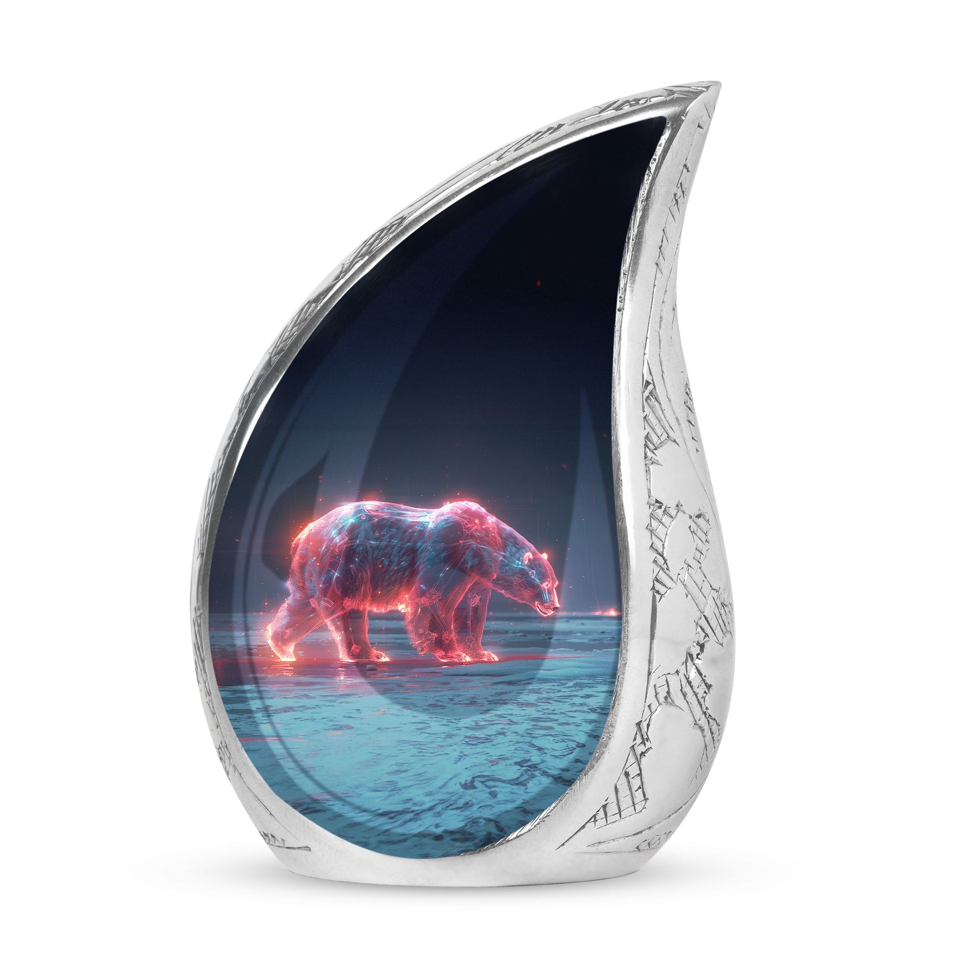 Sentinel Bear Urn For Cremation - Polar Bear Urn Memorial For Ashes