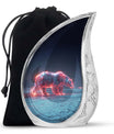 Sentinel Bear Urn For Cremation - Polar Bear Urn Memorial For Ashes