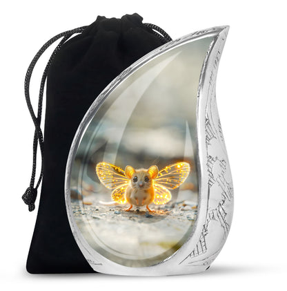 Personalized Artistic Cremation Urn for Women - 10-inch, 200 cu in - Yatskia