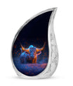 Ember Horns Yak Cremation Urn - Bull Memorial Ashes Large Urn
