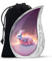 Fiery Bunny Rabbit Urn For Cremation - Fierce Bunny Urn For Ashes