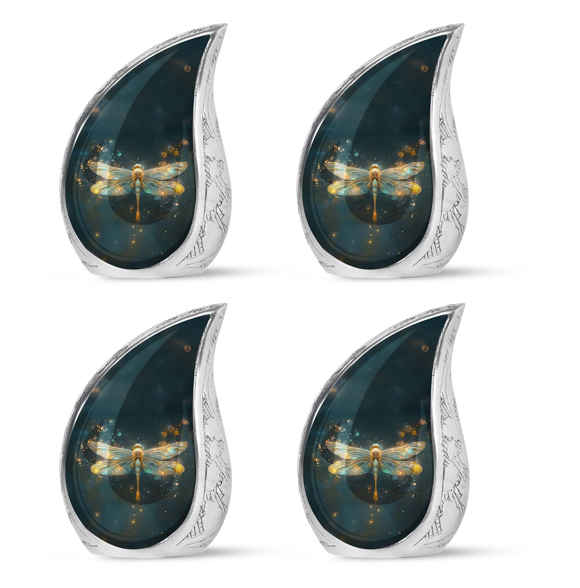 Glowing Dragonfly Memorial Urn - Dragonfly Cremation Urns For Women