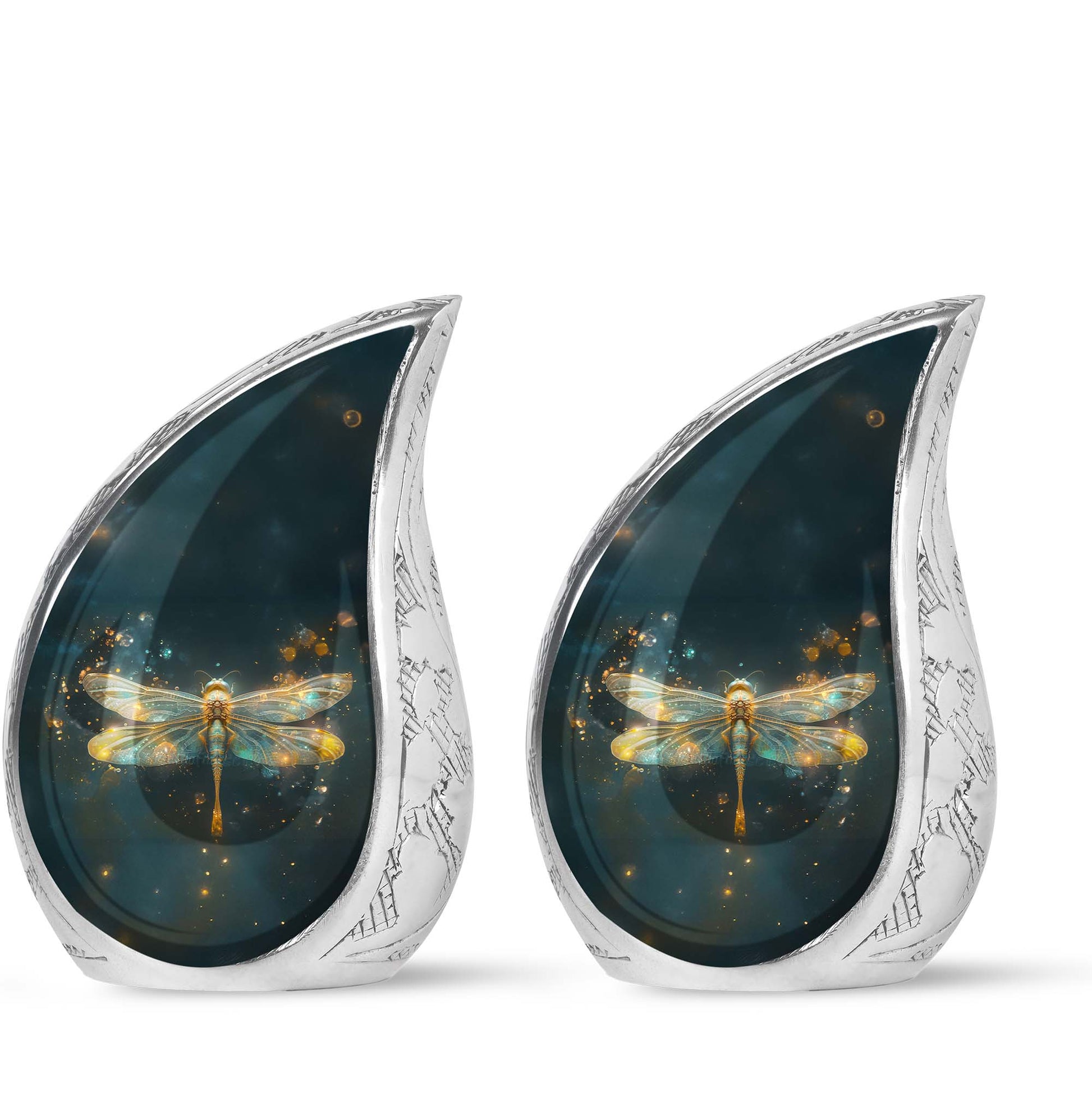 Glowing Dragonfly Memorial Urn - Dragonfly Cremation Urns For Women