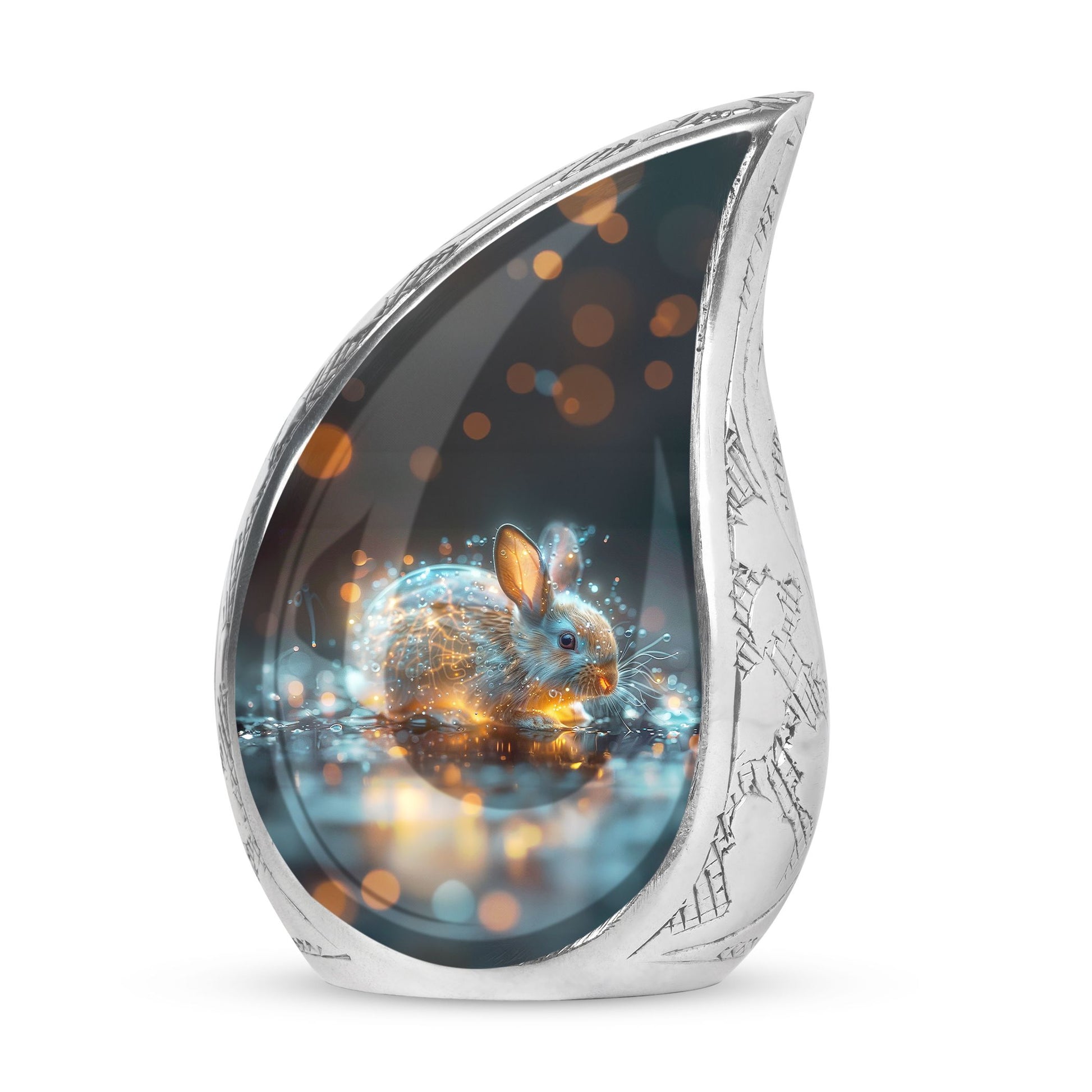 Luminous Mystic Bunny Urn - Rabbit Urns For Ashes Cremation