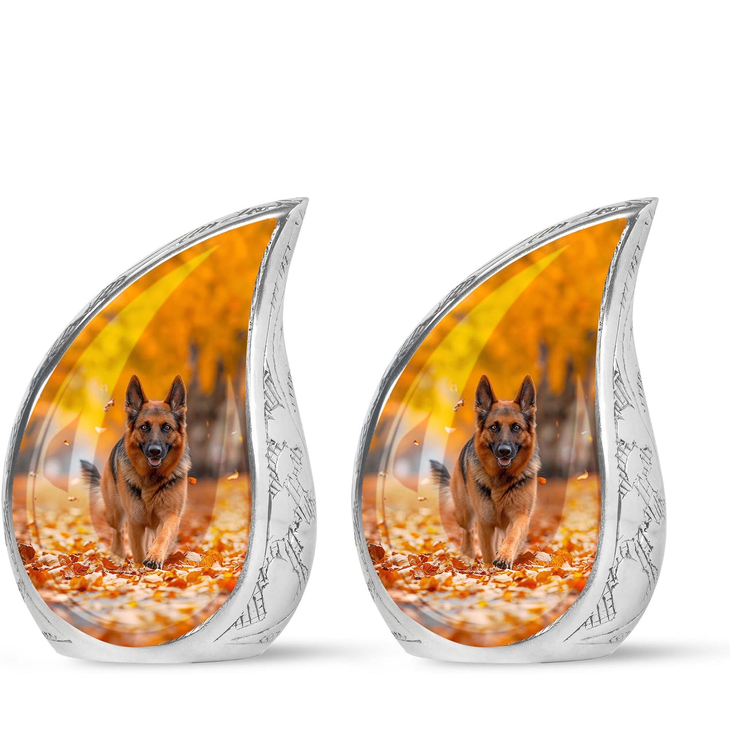 Personalized Dog Memorial Urn for Pet Ashes - Yatskia