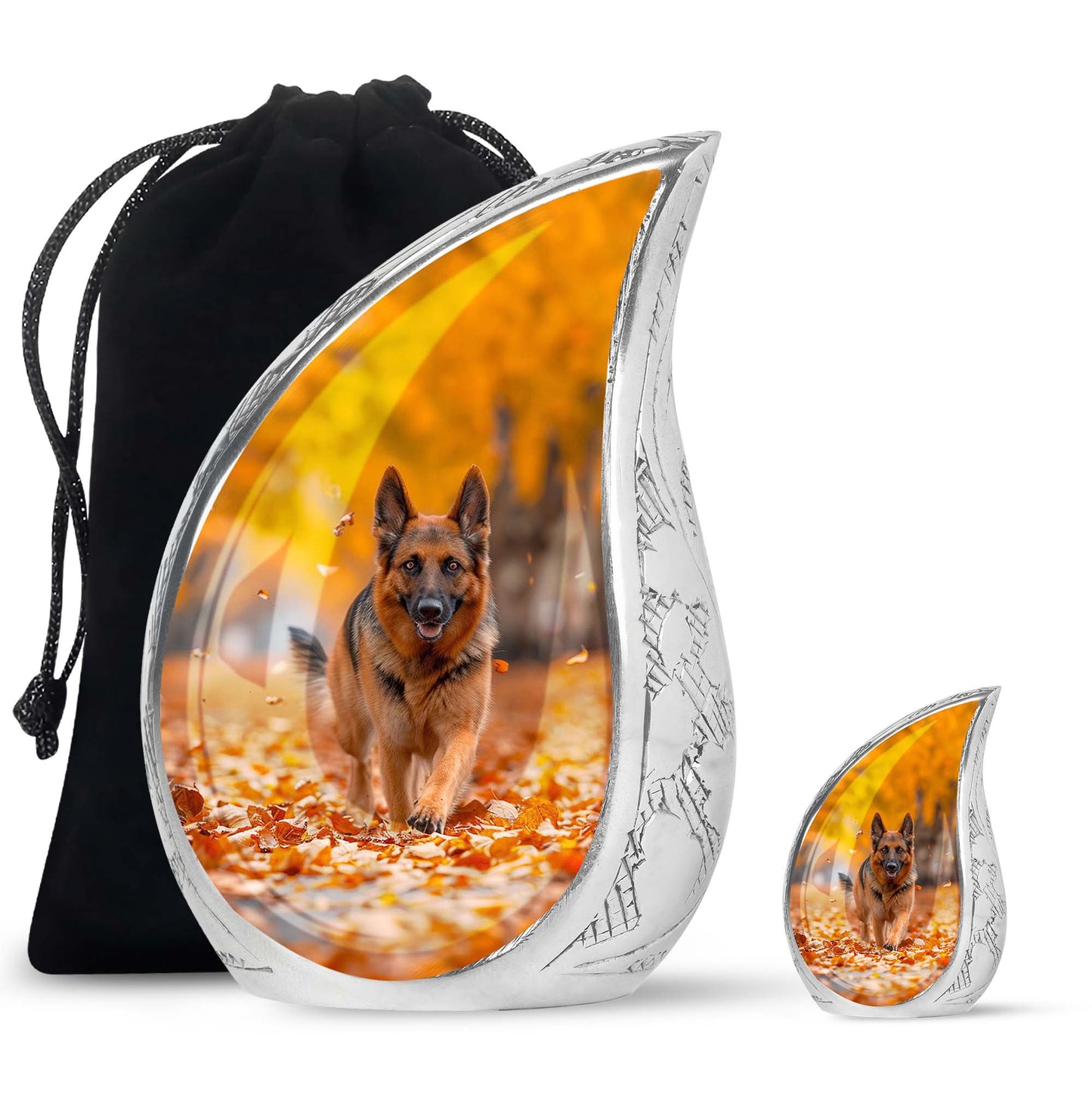 Personalized Dog Memorial Urn for Pet Ashes - Yatskia