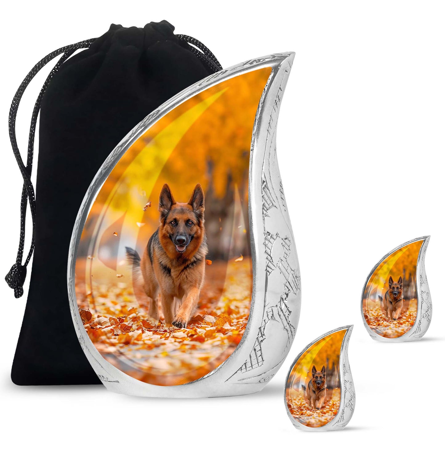 Personalized Dog Memorial Urn for Pet Ashes - Yatskia