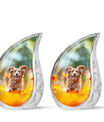 Joyful Pet Dog Cremation Urn - Perfect Urns For Pet Memorials