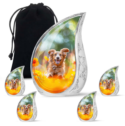 Personalized Dog Cremation Urn for Pet Ashes - Yatskia