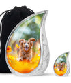 Joyful Pet Dog Cremation Urn - Perfect Urns For Pet Memorials