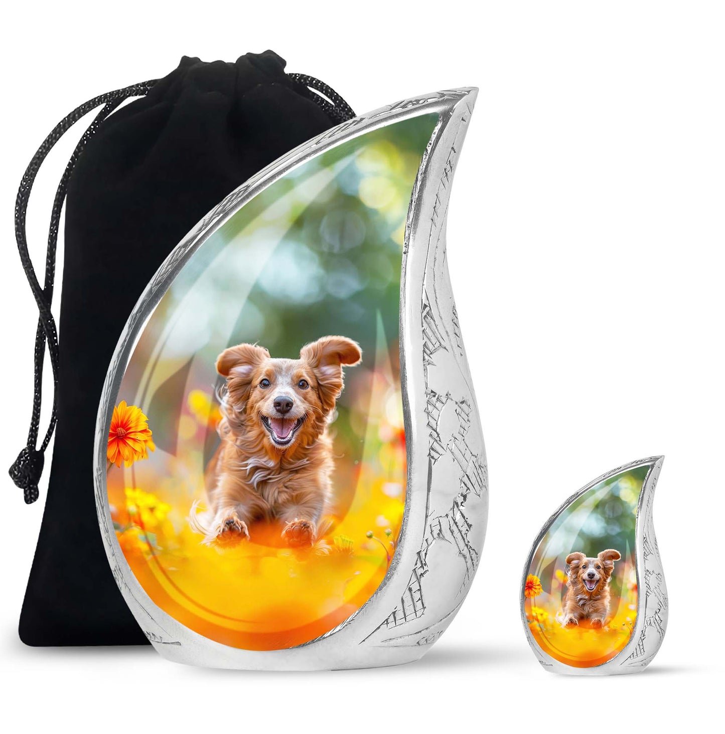 Personalized Dog Cremation Urn for Pet Ashes - Yatskia