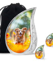 Joyful Pet Dog Cremation Urn - Perfect Urns For Pet Memorials
