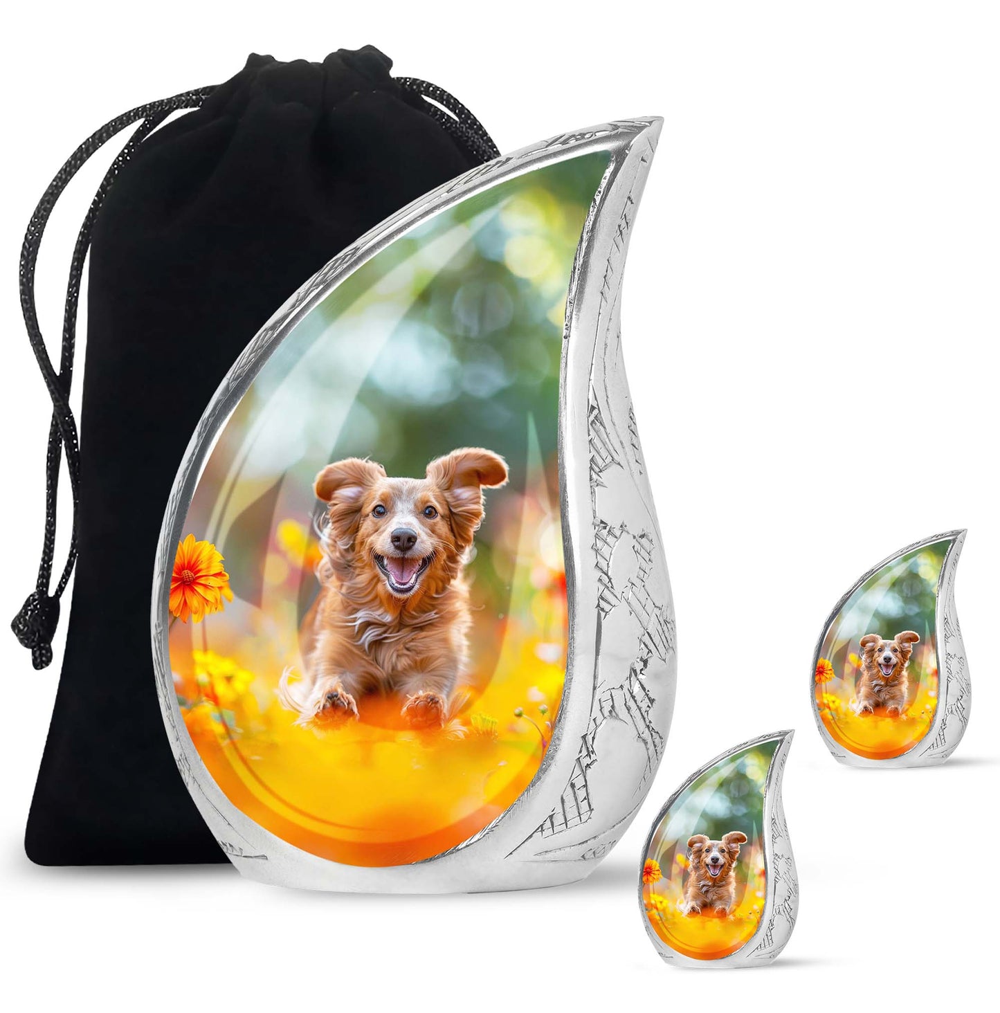 Personalized Dog Cremation Urn for Pet Ashes - Yatskia