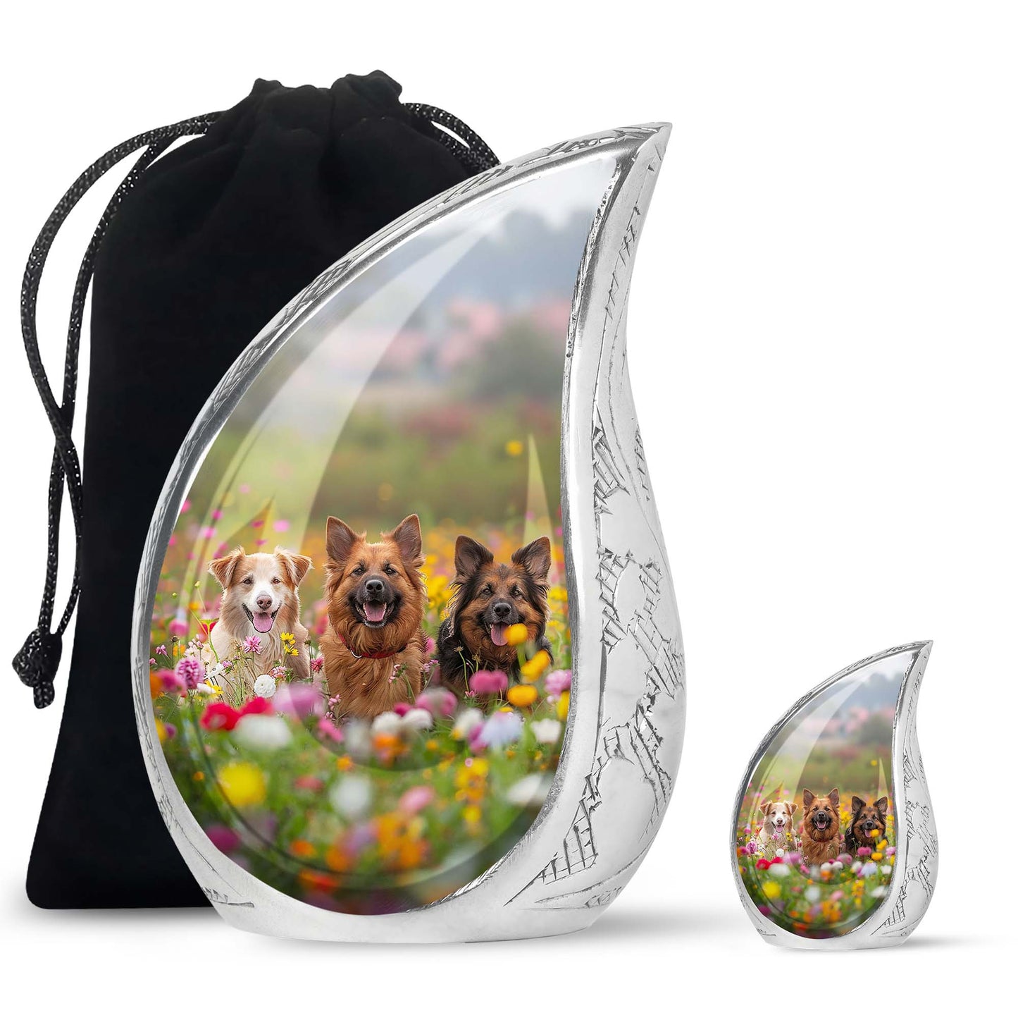 Personalized Dog Cremation Urn for Pet Ashes - Yatskia