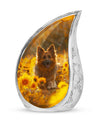 German Shepherd Dog Urn Memorial - Large Sized Cremation Urns For Pets
