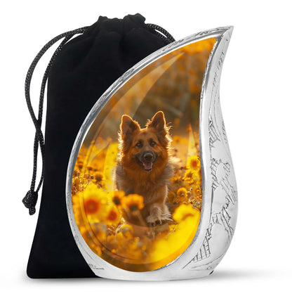 Personalized Dog Cremation Urn for Pet Ashes - Yatskia