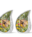 Pet Cremation Ashes Urn For Dog - Puppy Funeral Large Urns