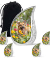 Pet Cremation Ashes Urn For Dog - Puppy Funeral Large Urns